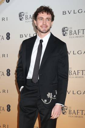 Paul Mescal attends the EE BAFTA Film Awards 2024 Nominees Party at The National Gallery in London. FEBRUARY 17th 2023  CMYx2475