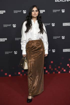 Bayan Layla at the 21 NRW Reception of the State of NRW and the Film und Medienstiftung NRW as part of the Berlinale 2024 at the Representation of the State of North Rhine-Westphalia Berlin, 18 02 2024 Foto:xC.xNiehausx xFuturexImagex nrw_4373