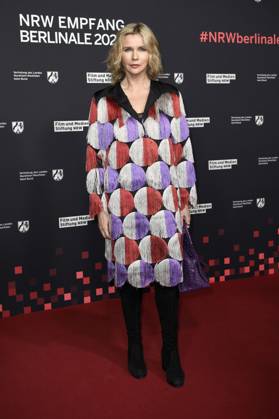Veronica Ferres at the 21 NRW Reception of the State of NRW and the Film und Medienstiftung NRW as part of the Berlinale 2024 at the Representation of the State of North Rhine-Westphalia Berlin, 18 02 2024 Foto:xC.xNiehausx xFuturexImagex nrw_4378