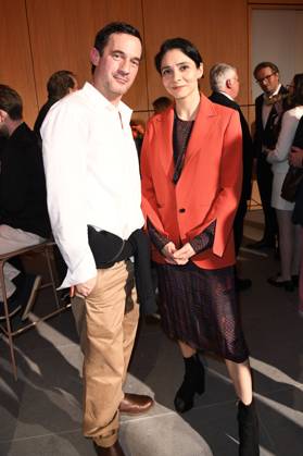 Sönke Möhring and Pegah Ferydoni at the 21 NRW Reception of the State of NRW and the Film und Medienstiftung NRW as part of the Berlinale 2024 at the Representation of the State of North Rhine-Westphalia Berlin, 18 02 2024 Foto:xC.xNiehausx xFuturexImagex nrw_4389