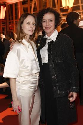Lavinia Wilson and Maria Schrader at the 21 NRW Reception of the State of NRW and the Film und Medienstiftung NRW as part of the Berlinale 2024 at the Representation of the State of North Rhine-Westphalia Berlin, 18 02 2024 Foto:xC.xNiehausx xFuturexImagex nrw_4392