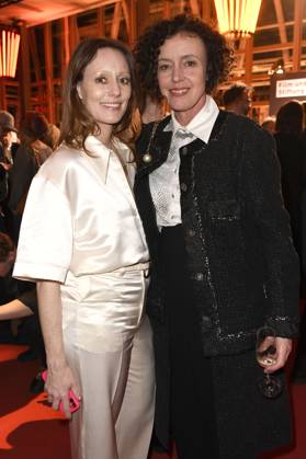 Lavinia Wilson and Maria Schrader at the 21 NRW Reception of the State of NRW and the Film und Medienstiftung NRW as part of the Berlinale 2024 at the Representation of the State of North Rhine-Westphalia Berlin, 18 02 2024 Foto:xC.xNiehausx xFuturexImagex nrw_4393