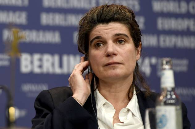 Marie Ange Luciani at the press conference for the feature film Langue Etrangere at the Berlinale 2024 74 Berlin International Film Festival at the Hotel Grand Hyatt Berlin, 19 02 2024 Foto:xC.xNiehausx xFuturexImagex etrangere_4267