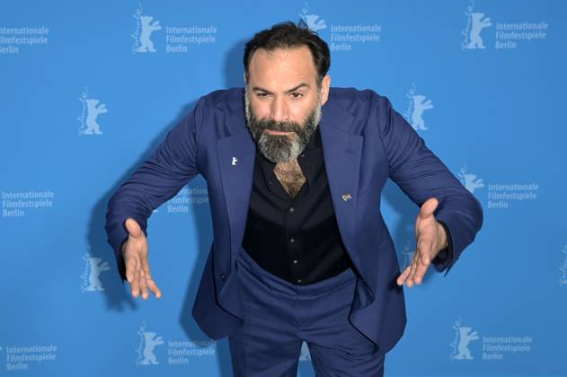 Jalal Altawil at the photocall for the feature film Langue Etrangere at the Berlinale 2024 74 Berlin International Film Festival at the Hotel Grand Hyatt Berlin, 19 02 2024 Foto:xF.xKernx xFuturexImagex etrangere_4306