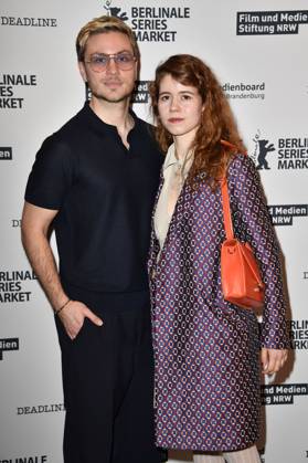 Jannik Schümann and Luise Aschenbrenner at the premiere of the RTL series Disko 76 at the Berlinale 2024 74 Berlin International Film Festival at Cinemaxx Potsdamer Platz Berlin, 20 02 2024 Foto:xN.xKubelkax xFuturexImagex disko_4218