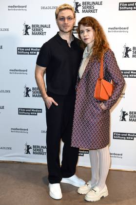 Natalia Wörner and Luise Aschenbrenner at the premiere of the RTL series Disko 76 at the Berlinale 2024 74 Berlin International Film Festival at Cinemaxx Potsdamer Platz Berlin, 20 02 2024 Foto:xC.xNiehausx xFuturexImagex disko_4250