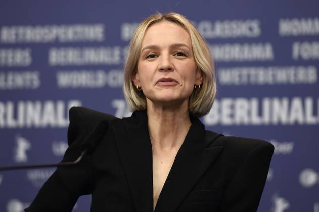 Carey Mulligan at the press conference for the feature film Spaceman at the Berlinale 2024 74 Berlin International Film Festival at the Hotel Grand Hyatt Berlin, 21 02 2024 Foto:xC.xNiehausx xFuturexImagex spaceman_4318