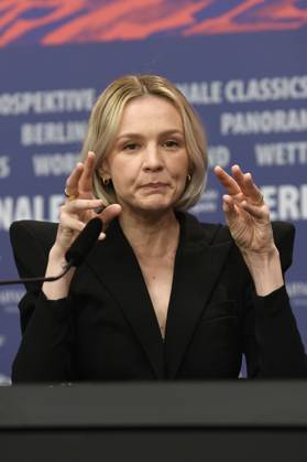 Carey Mulligan at the press conference for the feature film Spaceman at the Berlinale 2024 74 Berlin International Film Festival at the Hotel Grand Hyatt Berlin, 21 02 2024 Foto:xC.xNiehausx xFuturexImagex spaceman_4319