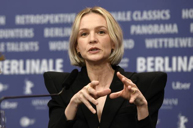 Carey Mulligan at the press conference for the feature film Spaceman at the Berlinale 2024 74 Berlin International Film Festival at the Hotel Grand Hyatt Berlin, 21 02 2024 Foto:xC.xNiehausx xFuturexImagex spaceman_4321