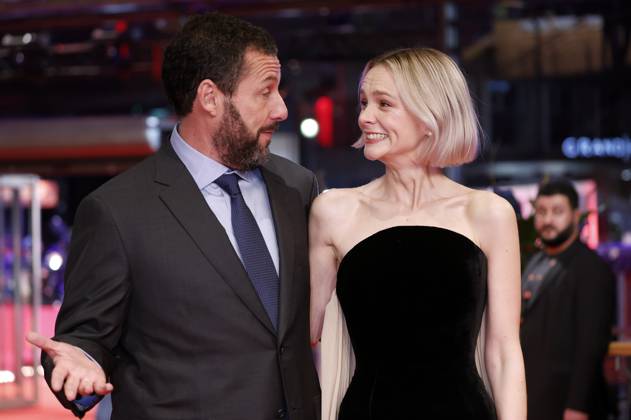 Adam Sandler and Carey Mulligan at the premiere of the feature film Spaceman at the Berlinale 2024 74 Berlin International Film Festival at the Berlinale Palast Berlin, 21 02 2024 Foto:xD.xBedrosianx xFuturexImagex spaceman_prem_4273