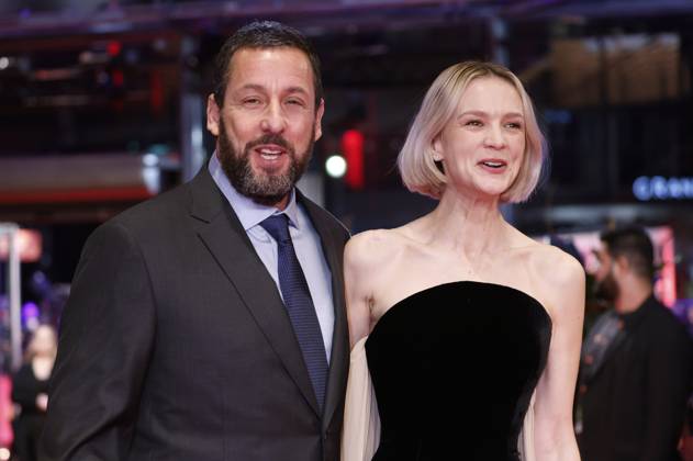 Adam Sandler and Carey Mulligan at the premiere of the feature film Spaceman at the Berlinale 2024 74 Berlin International Film Festival at the Berlinale Palast Berlin, 21 02 2024 Foto:xD.xBedrosianx xFuturexImagex spaceman_prem_4277
