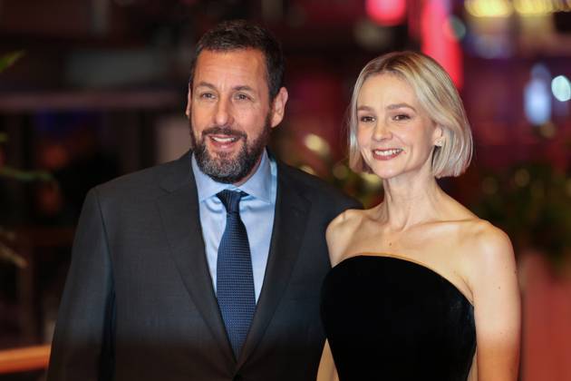 February 21, 2024, Berlin, Brandenburg, Germany: From 15 to 25 February 2024 the Berlinale 74 film festival takes place in Berlin, Germany. Adam Sandler and Carey Mulligan on the Red Carpet of Berlinale Palast for the Spaceman film Berlin Germany - ZUMAt227 20240221_zip_t227_017 Copyright: xMarinaxTakimotox