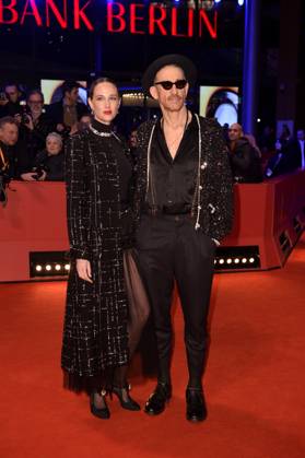 Elin Renck and Johan Renck at the Spaceman premiere at the 74 Berlin International Film Festival 21 02 2024