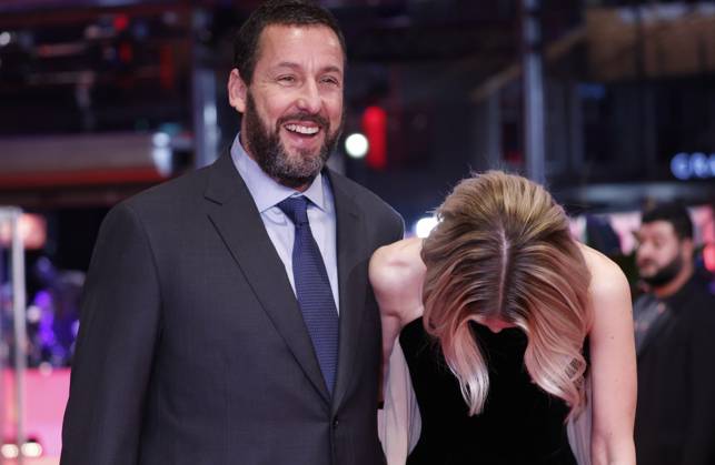February 21, 2024: Adam Sandler and Carey Mulligan attend the premiere of Spaceman during the 74th Berlinale International Film Festival at Berlinale Palast in Berlin, Germany, on 21 February 2024. Photo: - ZUMAm179 20240221_zep_m179_001 Copyright: xAlecxMichaelx
