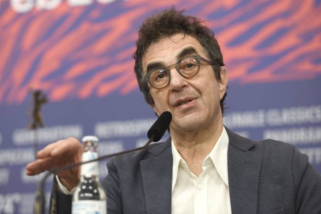 Atom Egoyan at the press conference for the feature film Seven Veils at the Berlinale 2024 74 Berlin International Film Festival at the Hotel Grand Hyatt Berlin, 22 02 2024 Foto:xC.xNiehausx xFuturexImagex veils_4296