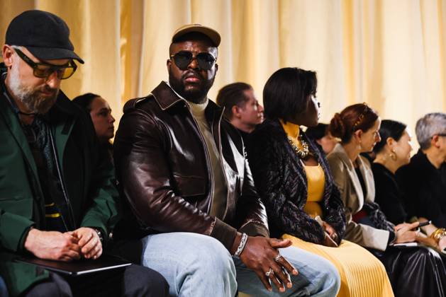 Milan, Milan Fashion Week: Womenswear Fall Winter 2024-2025 - Women s Fashion Autumn Winter 2024-2025 - Bally Fashion Show - Catwalk. Pictured: Winston Duke  Copyright: xAlessandroxBremecx xipa-agency.nx xx IPA_Agency_IPA43729861