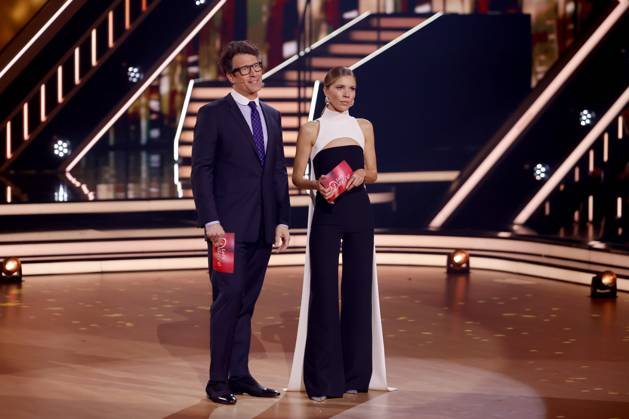 Presenter Daniel Hartwich and presenter Victoria Swarovski at the 17th season of the RTL dance show Let s Dance at the MMC Coloneum Cologne, 23 02 2024 NRW Germany Copyright: xChristophxHardtx