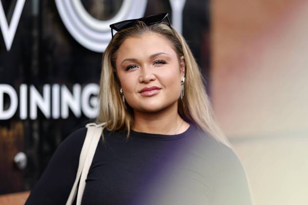 Fitness influencer Sophia Thiel before leaving for the 2nd show of the 17th season of the RTL dance show Let s Dance Cologne, 01 03 2024 NRW Germany Copyright: xChristophxHardtx