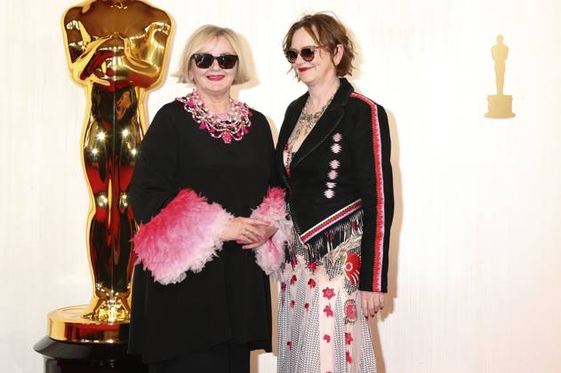 Sarah Greenwood and Katie Spencer at the 2024 96th Annual Academy Awards at the Dolby Theatre Los Angeles, 10 03 2024 Foto:xJ.xBlocx xFuturexImagex oscars_9768