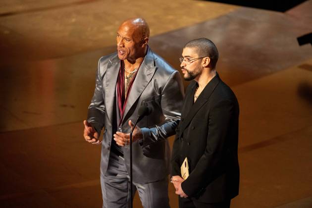 96th Oscars, Academy Awards Dwayne Johnson and Bad Bunny present the OscarÂ® for International Feature Film during the live ABC telecast of the 96th OscarsÂ® at the DolbyÂ® Theatre at Ovation Hollywood on Sunday, March 10, 2024., Credit:Avalon.red Avalon United States of America, CA, Hollywood  Copyright: xAvalon.redx xAvalonx 0855741536