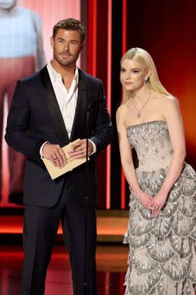 96th Oscars, Academy Awards Chris Hemsworth and Anya Taylor-Joy present the OscarÂ® for Animated Short Film to Brad Booker, Dave Mullins and Sean Lennon during the live ABC telecast of the 96th OscarsÂ® at the DolbyÂ® Theatre at Ovation Hollywood on Sunday, March 10, 2024., Credit:Avalon.red Avalon United States of America, CA, Hollywood  Copyright: xAvalon.redx xAvalonx 0855741997
