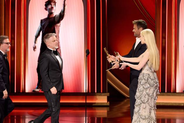 96th Oscars, Academy Awards Chris Hemsworth and Anya Taylor-Joy present the OscarÂ® for Animated Short Film to Brad Booker, Dave Mullins and Sean Lennon during the live ABC telecast of the 96th OscarsÂ® at the DolbyÂ® Theatre at Ovation Hollywood on Sunday, March 10, 2024., Credit:Avalon.red Avalon United States of America, CA, Hollywood  Copyright: xAvalon.redx xAvalonx 0855742027