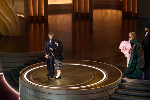 96th Oscars, Academy Awards Finneas O Connell and Billie Eilish accept the OscarÂ® for Original Song during the live ABC telecast of the 96th OscarsÂ® at the DolbyÂ® Theatre at Ovation Hollywood on Sunday, March 10, 2024., Credit:Avalon.red Avalon United States of America, CA, Hollywood  Copyright: xAvalon.redx xAvalonx 0855743004