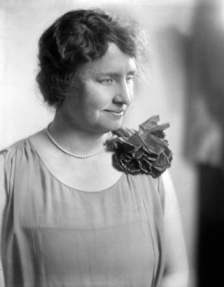 HELEN ADAMS KELLER (1880-1968). American writer and lecturer. Photograph, c1920.  Copyright: xGRANGERx xGRANGERx 0108291