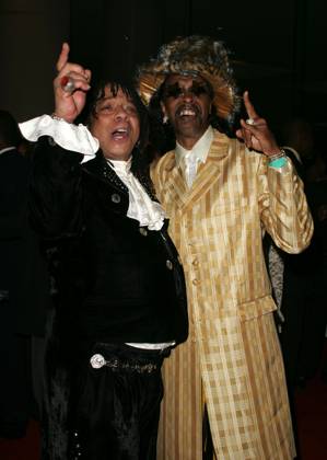 17TH ANNUAL ASCAP RHYTHM AND SOUL MUSIC AWARDS LA 17TH ANNUAL ASCAP RHYTHM AND SOUL MUSIC AWARDS LA RICK JAMES AND BOOTSY COLLINS, Credit:JEN LOWERY LONDON FEATURES Avalon 0542837423