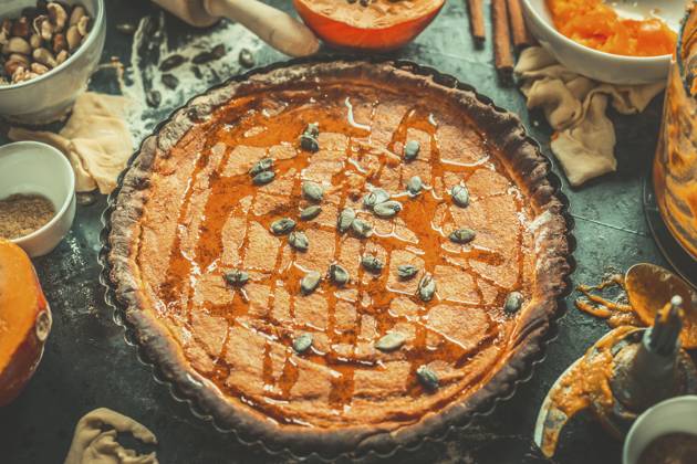 IMAGO Creative, Herbst, Food, Pumpkin Pie kürbiskuchen,kürbistarte,tarte ** pumpkin pie,pumpkin tart,pumpkin pies,pumpkin tarts 61z-fpr