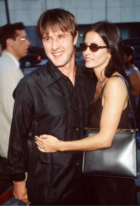 Courteney Cox and David Arquette at the Ever After premiere, Los Angeles, August 1998. Copyright: xFAMOUS. x 04402003