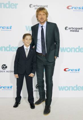 Jacob Tremblay , Owen Wilson at the Premiere of Lionsgate s Wonder at the Regency Village Theatre in Westwood 172165, Jacob Tremblay , Owen Wilson at the Premiere of Lionsgate s Wonder at the Regency Village Theatre in Westwood. Los Angeles, California - Tuesday November 14, 2017., Copyright: xLumeimages,xPacificCoastNewsx xAvalonx 0533269245