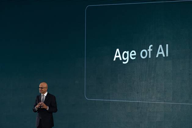 May 1, 2024, Bangkok, Thailand: Satya Nadella, An executive chairman and CEO of Microsoft Corporation speaks during the Microsoft Build: AI Day event at the Queen Sirikit National Convention Center. Satya Nadella has announces that the Microsoft corporation has planned to invest of the first data center, the Cloud First platform and artificial intelligence (AI) in Thailand. Bangkok Thailand - ZUMAs197 20240501_aaa_s197_066 Copyright: xPeeraponxBoonyakiatx