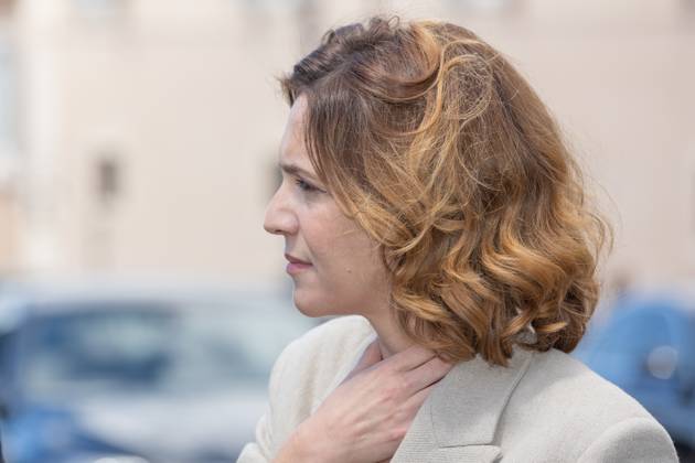 Italy: Nominees for David di Donatello Awards at Quirinale Actress Isabella Ragonese leaves Quirinale Palace after presentation ceremony of David di Donatello Awards in Rome Rome Italy Copyright: MatteoxNardone