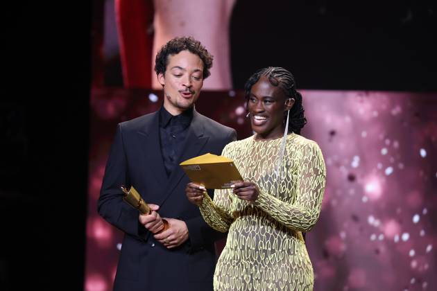German Film Award 2024 Ivy Quainoo Aurel Mertz, at the Lola German Film Award 2024 ceremony at the Theater am Potsdamer Platz in Berlin 03 05 2024 Copyright: xEventpressx