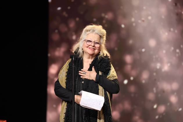 German Film Award 2024 HONORARY AWARD Hanna Schygulla at the Lola German Film Award 2024 ceremony at the Theater am Potsdamer Platz in Berlin 03 05 2024 Copyright: xEventpressx