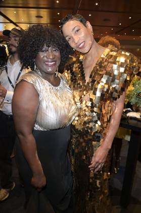 Thelma Buabeng and Annabelle Mandeng at the 74th German Film Awards 2024 ceremony at the Theater am Potsdamer Platz Berlin, 03 05 2024 Foto:xF.xKernx xFuturexImagex filmpreis2024_4925