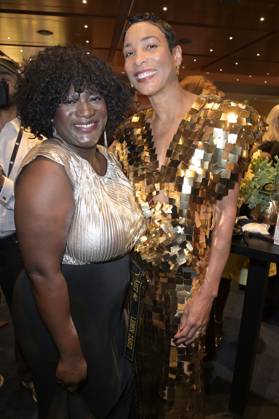 Thelma Buabeng and Annabelle Mandeng at the 74th German Film Awards 2024 ceremony at the Theater am Potsdamer Platz Berlin, 03 05 2024 Foto:xF.xKernx xFuturexImagex filmpreis2024_4926
