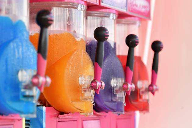 Ice granite containers Summer drink Juice device Ice granite containers Summer drink Copyright: xKUCHUGURINAxIRINA RECORD DATE NOT STATED
