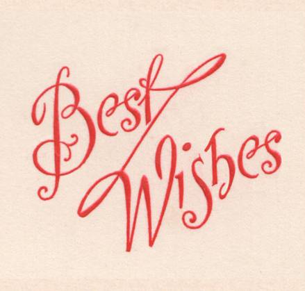RECORD DATE NOT STATED Christmas Lettering Best Wishes . Edwardian lettering taken from a contemporary greeting card Date: circa 1910  Copyright: Copyrightx(c)Geminix2023.xCredit:xGemini 14021344