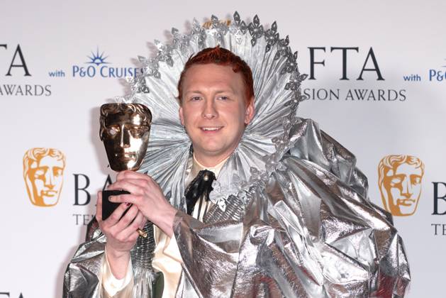 Joe Lycett attends the BAFTA Television Awards with P&O Cruises, at the Royal Festival Hall in London, England. UK. Sunday 12th May 2024 - Copyright: xJamesxWarrenx FP_BAFTA_TV_Awards_Press_Room_016