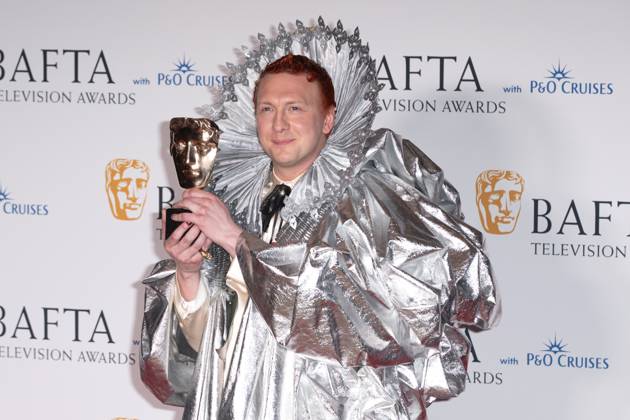 Joe Lycett attends the BAFTA Television Awards with P&O Cruises, at the Royal Festival Hall in London, England. UK. Sunday 12th May 2024 - Copyright: xJamesxWarrenx FP_BAFTA_TV_Awards_Press_Room_018