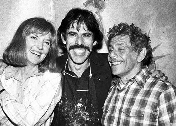 Anne Meara, artist Peter Max and Jerry Stilller Anne Meara, artist Peter Max and Jerry Stilller 1983 Photo By Hal Goldenberg PHOTOlink. USA EDITORIAL USE ONLY Copyright: xx HalxGoldenberg PHOTOlink.netx phlphotos403036
