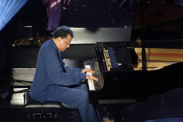 Grimme Price 2005 Grimme Price award Ceremony 2005, here Abdullah Ibrahim on Grand piano in Marl, Germany 2005 , Marl North Rhine Westphalia Germany Copyright: FrankxWxHempel HEM_880006339 Nur redaktionelle Nutzung. Editorial usage only. HEM_880006339 EDITORIAL USE ONLY