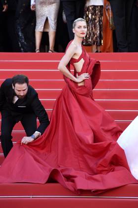 Lena Gercke at the closing ceremony and She s Got no Name premiere at the 77 Cannes Film Festival 25 Mail 2024