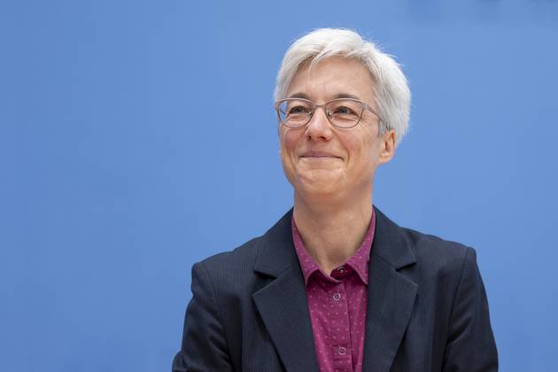 Dr. Brigitte Knopf, Deputy Chairwoman of the Expert Council for Climate Issues, recorded during the press conference on the special report on the review of the greenhouse gas projection data 2024 at the Federal Press Conference in Berlin, 03 06 2024 Berlin Germany Copyright: xLorenzxHuterxphotothek.dex