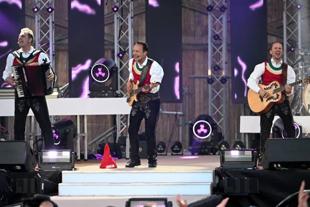 15 06 2024 Bad Kleinkirchheim St Oswald am Hoferriegel in Austria AUT Wenn die Musi spielt Open Air 2024 Die jungen Zillertaler,