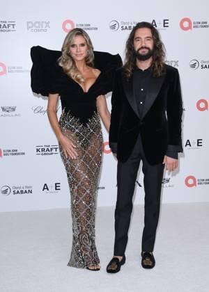 March 10, 2024, West Hollywood, California, USA: HEIDI KLUM and TOM KAULITZ attend the 32nd Annual Elton John AIDS Foundation Academy Awards Viewing Party held at West Hollywood Park in West Hollywood, California West Hollywood USA - ZUMAs247 20240310_zep_s247_075 Copyright: xCharliexSteffensx