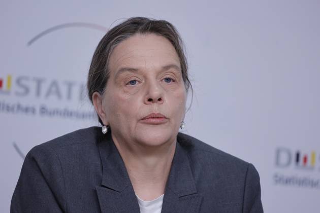 Dr. Ruth Brand, President of the Federal Statistical Office , Germany, Berlin, Federal Press Conference, Topic Federal Statistical Office, Census 2022 Start of the publication of the results