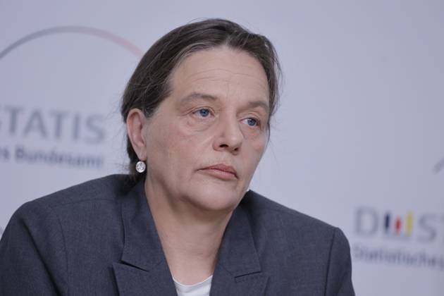 Dr. Ruth Brand, President of the Federal Statistical Office , Germany, Berlin, Federal Press Conference, Topic Federal Statistical Office, Census 2022 Start of the publication of the results